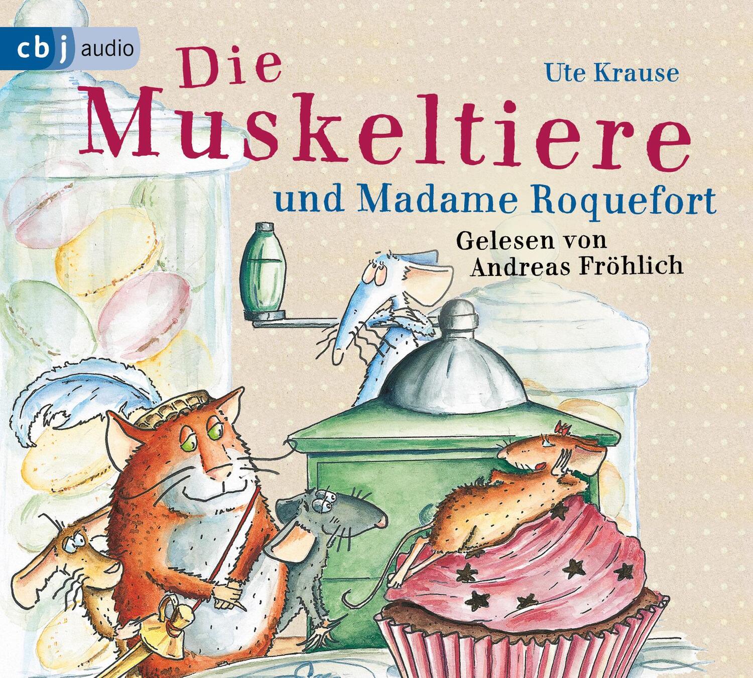Cover: 9783837137354 | Die Muskeltiere und Madame Roquefort | Ute Krause | Audio-CD | Deutsch