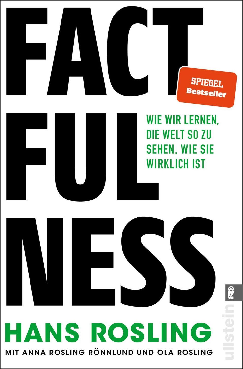 Cover: 9783548060415 | Factfulness | Hans Rosling (u. a.) | Taschenbuch | Deutsch | 2019