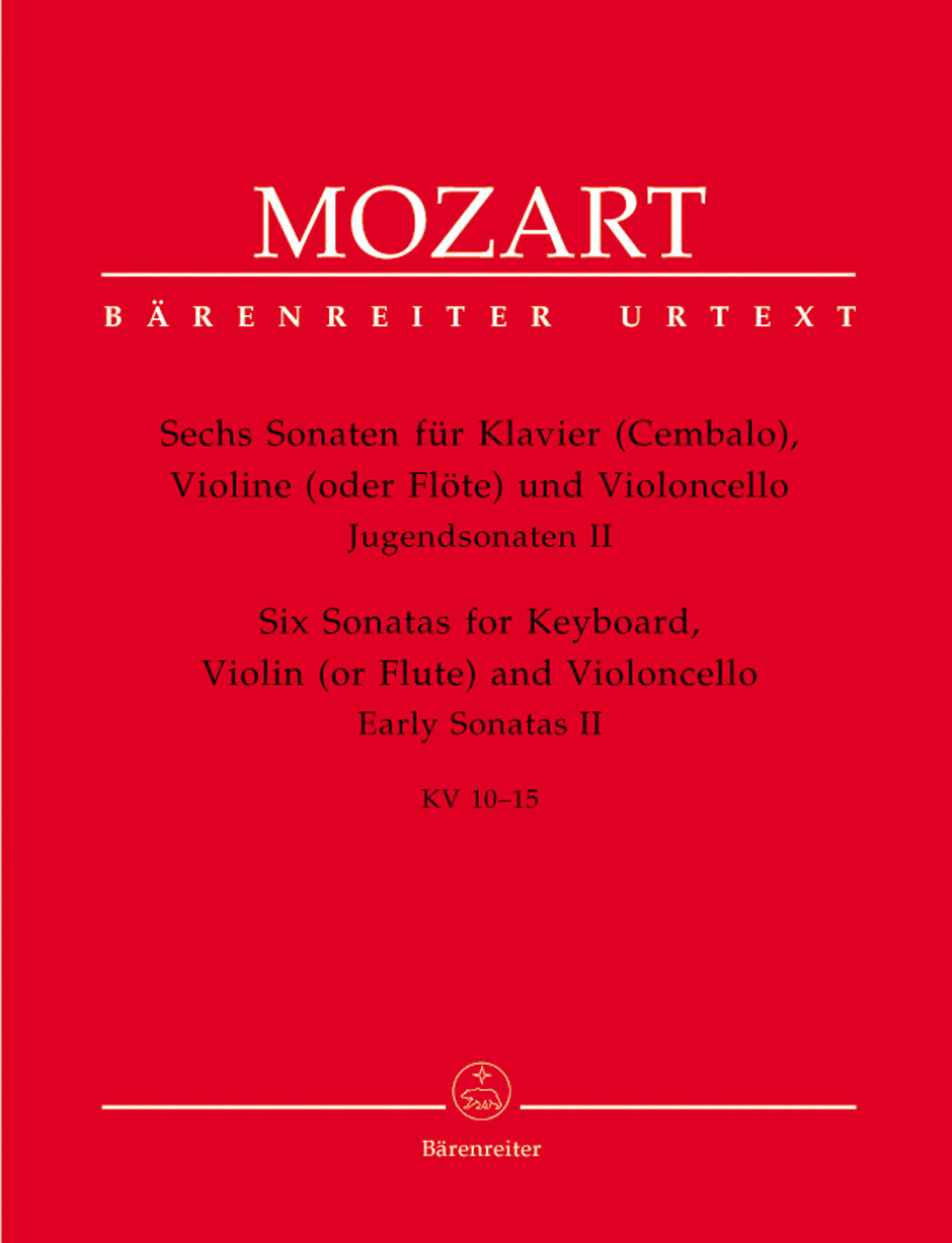 Cover: 9790006455751 | 6 Sonatas K10-15 For Flute | Wolfgang Amadeus Mozart
