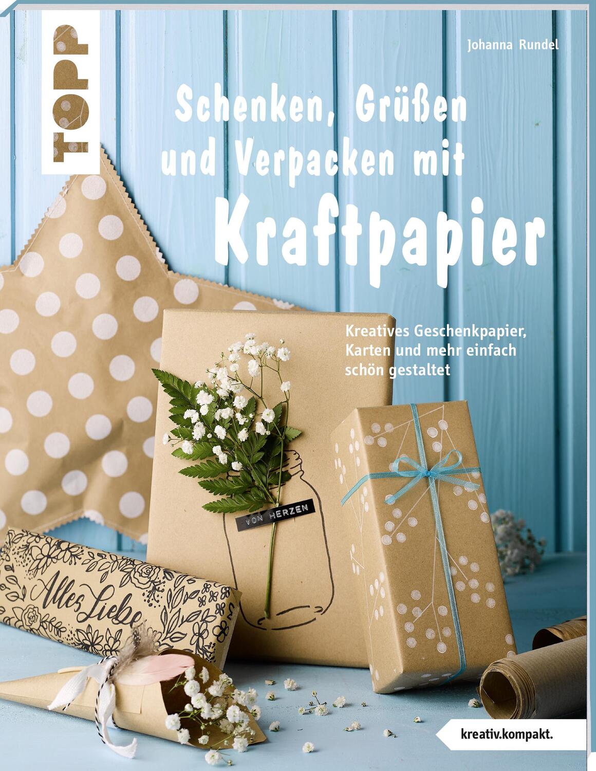 Cover: 9783772441820 | Schenken, Grüßen und Verpacken mit Kraftpapier (kreativ.kompakt)