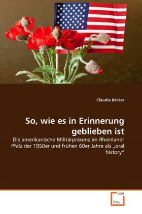 Cover: 9783639378429 | So, wie es in Erinnerung geblieben ist | Claudia Becker | Taschenbuch