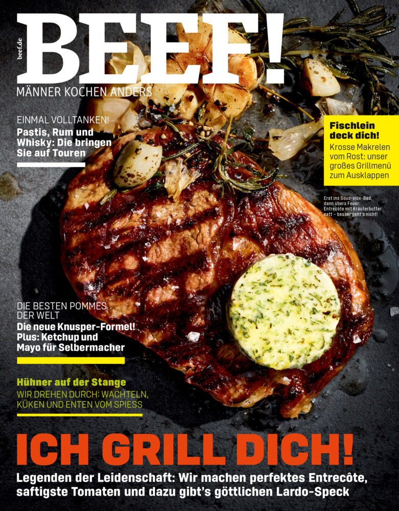 Cover: 9783517101477 | BEEF! Nr. 69 (3/2022) | Männer kochen anders | GmbH | Taschenbuch