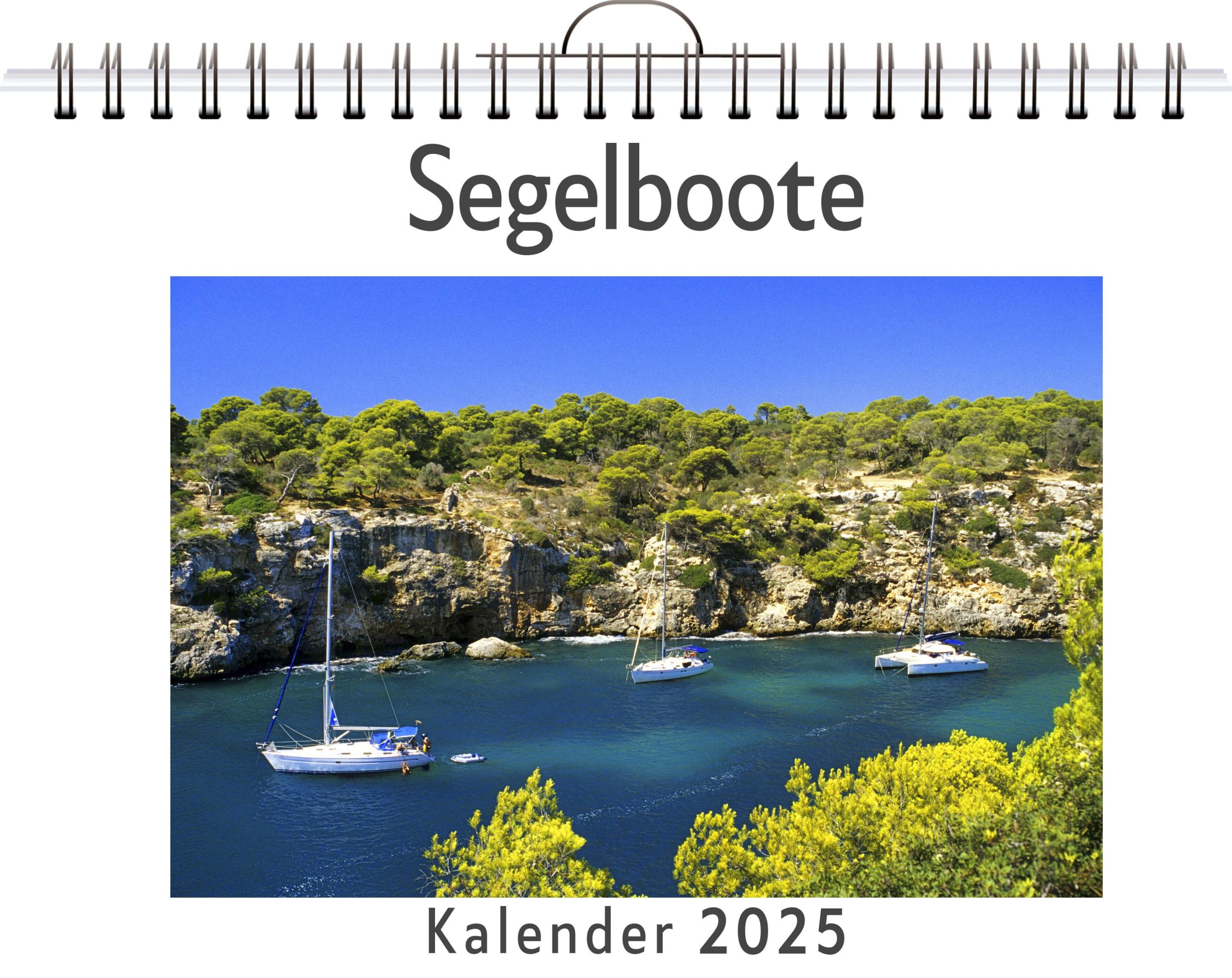 Cover: 9783759121905 | Segelboote - (Wandkalender 2025, Kalender DIN A4 quer,...