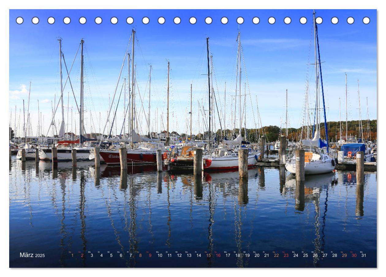 Bild: 9783435263929 | YACHTHÄFEN AN DER OSTSEE (Tischkalender 2025 DIN A5 quer), CALVENDO...