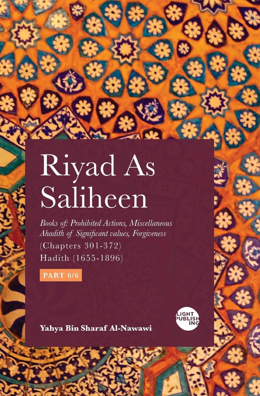 Cover: 9781915570468 | Riyad As Saliheen | Part 6 | Yahya Bin Sharaf Al-Nawawi | Taschenbuch