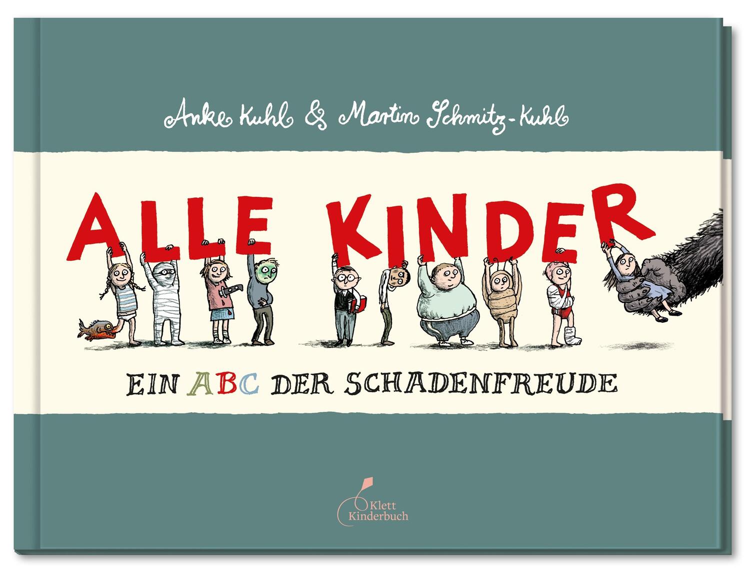 Cover: 9783954700424 | Alle Kinder (Große Ausgabe) | Ein Abc der Schadenfreude | Schmitz-Kuhl