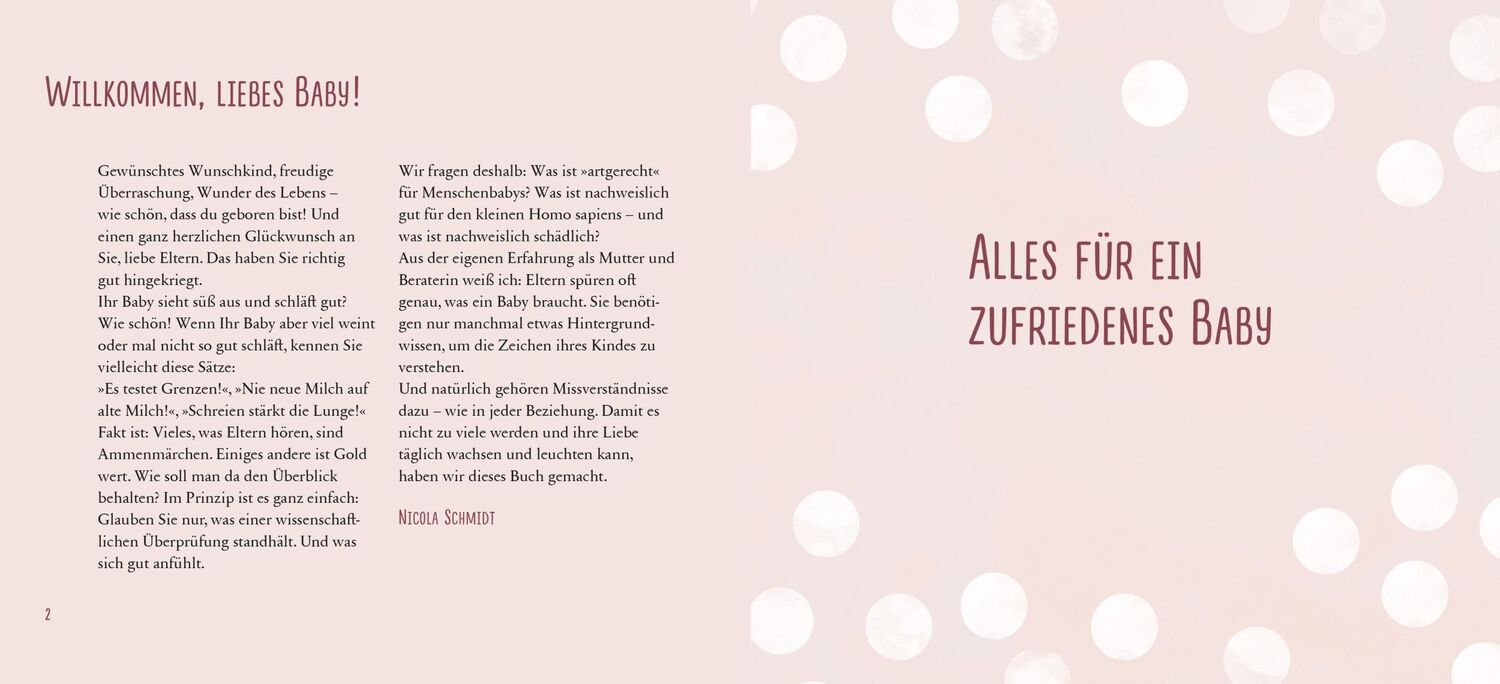 Bild: 9783466310821 | artgerecht - Das kleine Baby-Buch | Nicola Schmidt | Buch | 58 S.