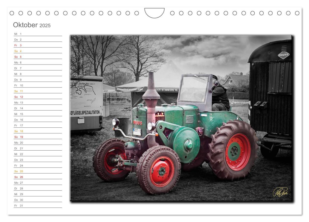 Bild: 9783435669660 | Oldtimer - nostalgische Trecker und Lastwagen (Wandkalender 2025...