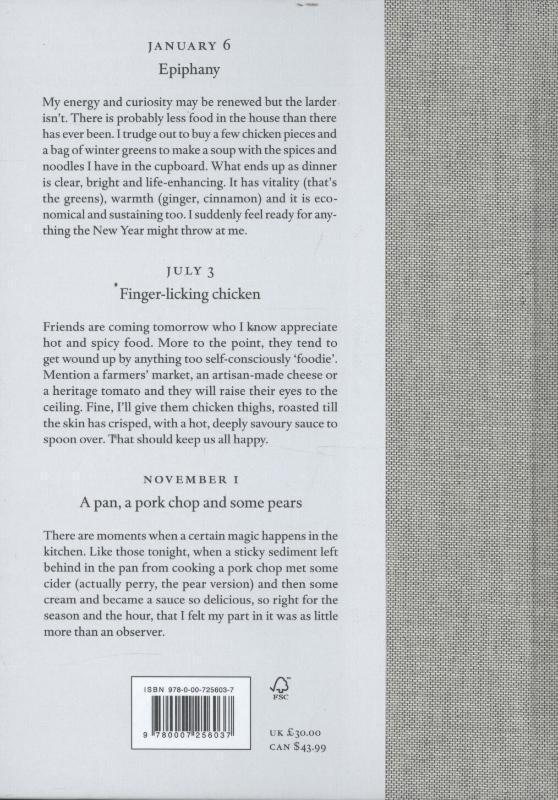 Rückseite: 9780007256037 | Slater, N: Kitchen Diaries II | Buch | Gebunden | Englisch | 2012