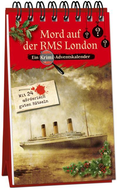 Cover: 9783780613776 | Mord auf der RMS London | Kristin Lückel | Kalender | SPIRALB | 48 S.