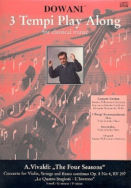 Cover: 9783905479775 | Concerto for Violin, Strings and BC Op. 8 No 4 | Antonio Vivaldi