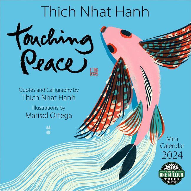 Cover: 9781631369636 | Thich Nhat Hanh 2024 Mini Wall Calendar: Touching Peace | Publishing