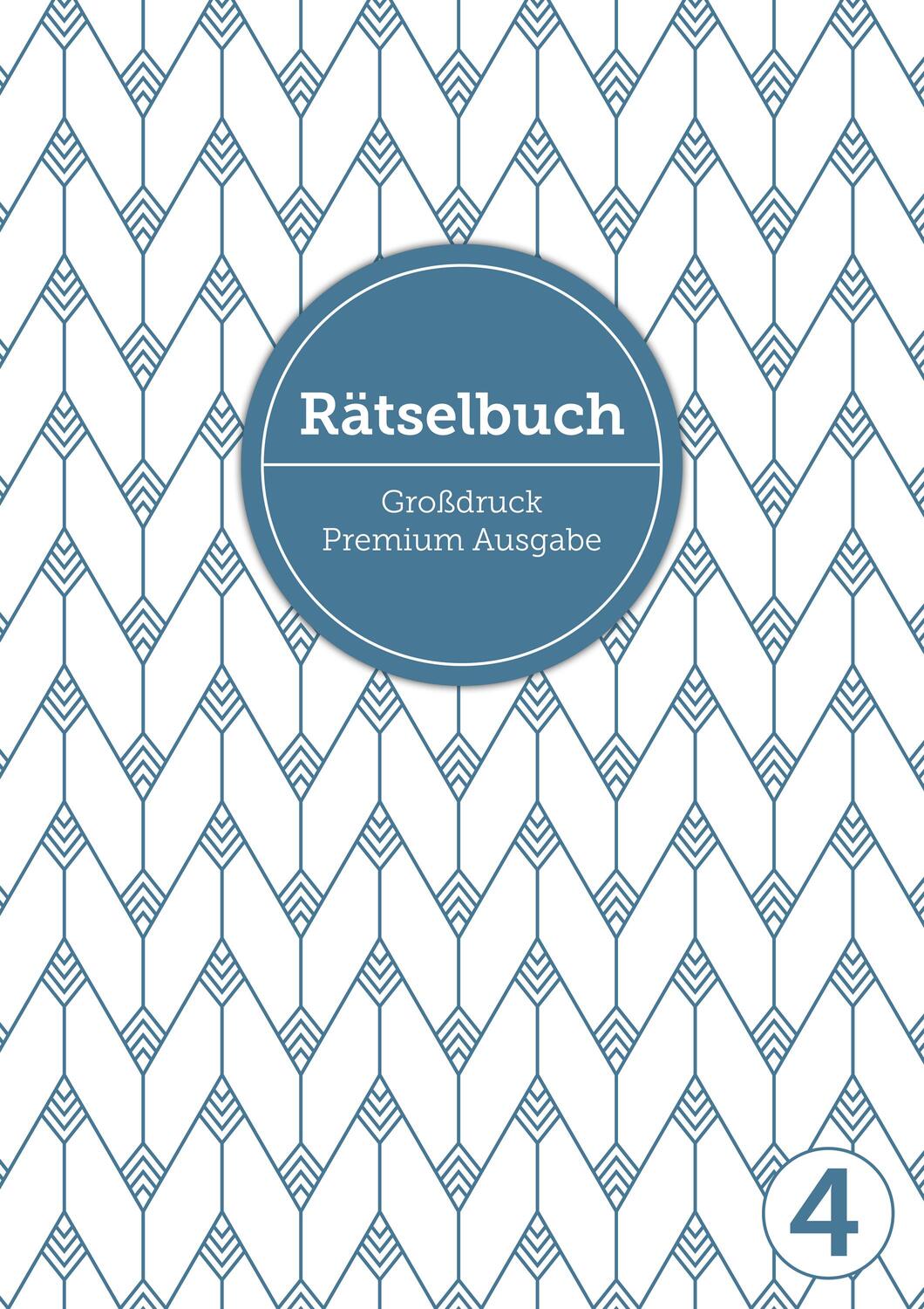 Cover: 9783964438485 | Deluxe Rätselbuch Band 4. XL Rätselbuch in Premium Ausgabe für...