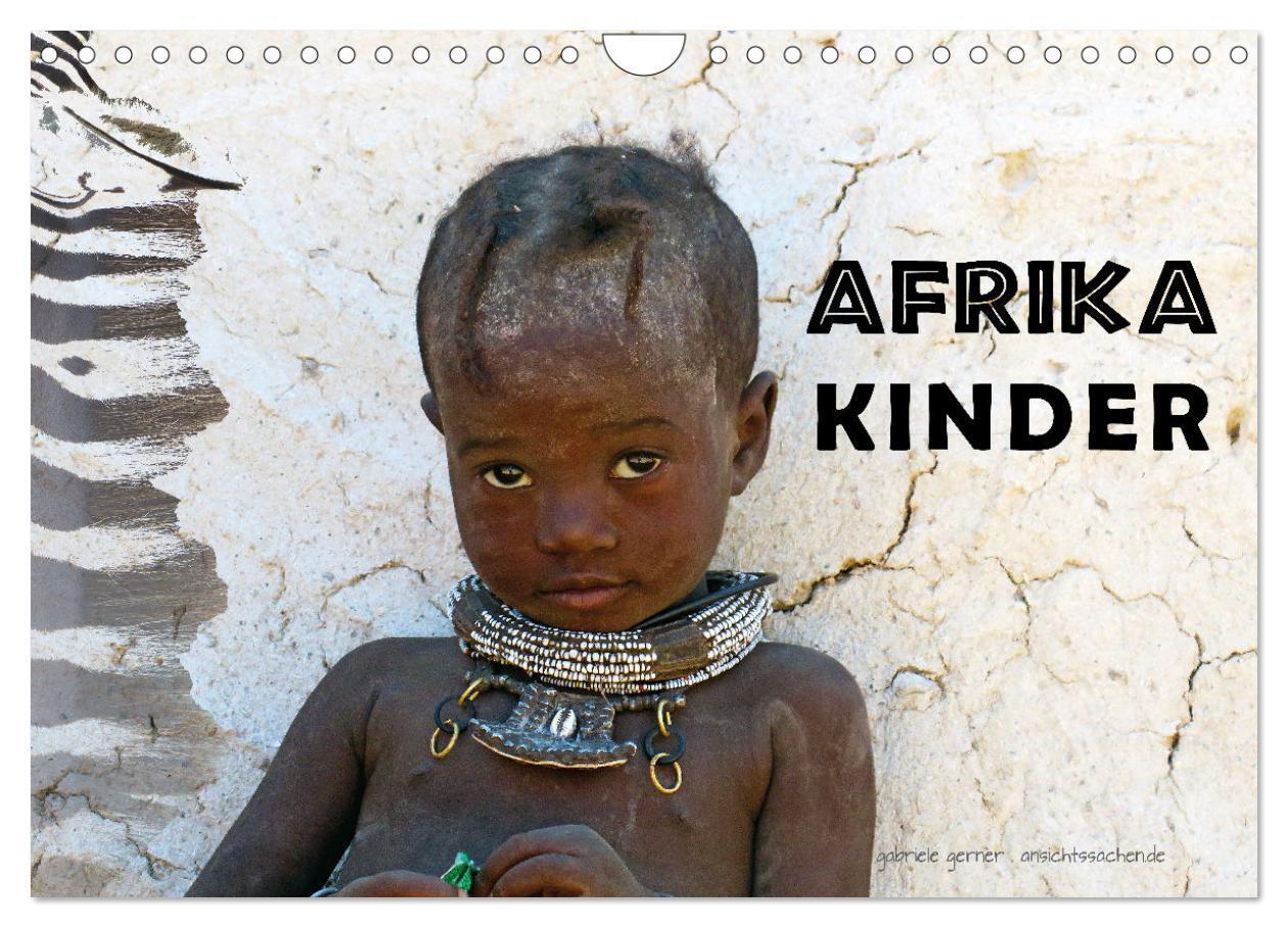 Cover: 9783675482449 | Afrika Kinder (Wandkalender 2024 DIN A4 quer), CALVENDO Monatskalender