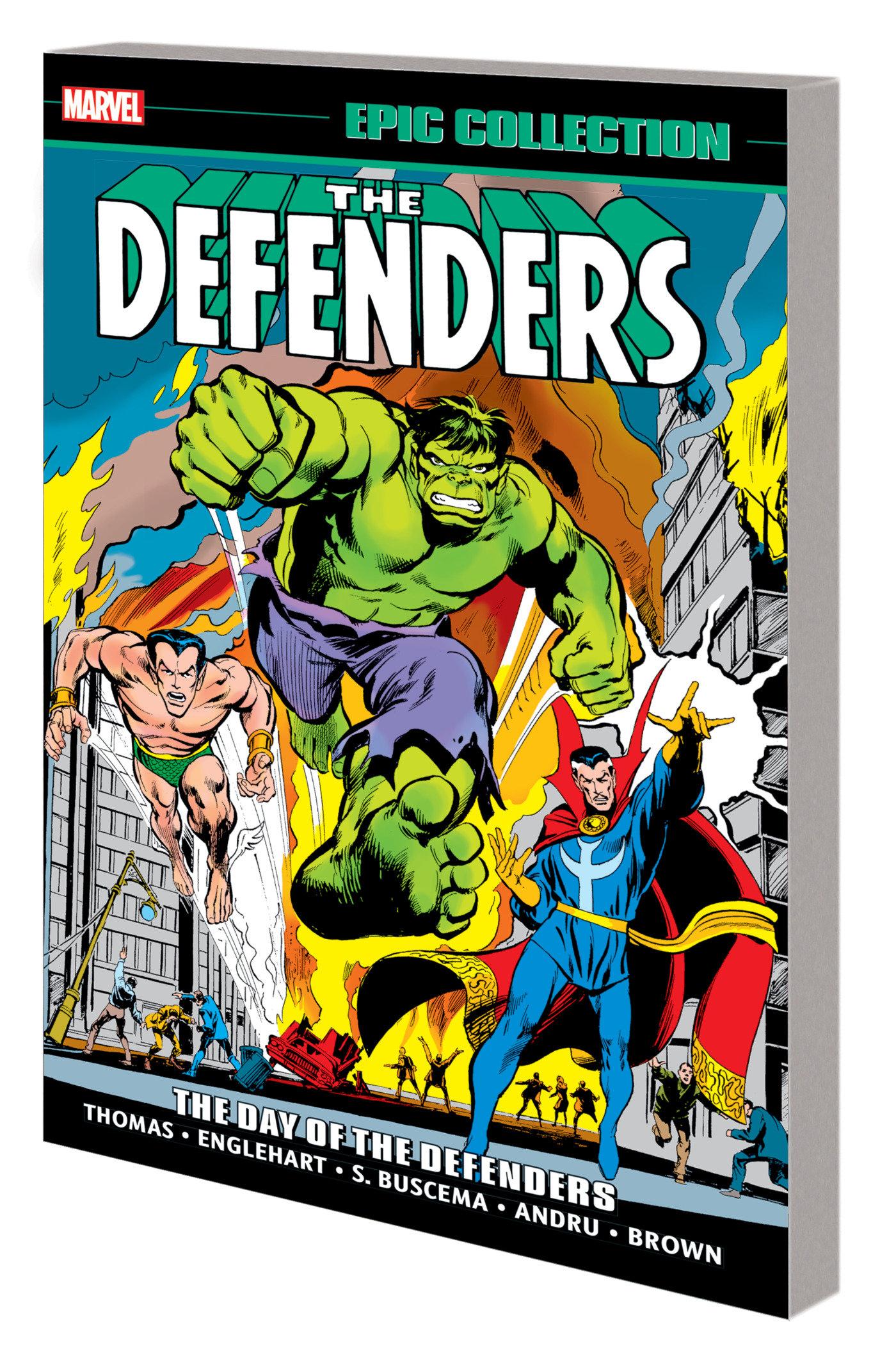 Cover: 9781302933562 | Defenders Epic Collection: The Day of the Defenders | Roy Thomas