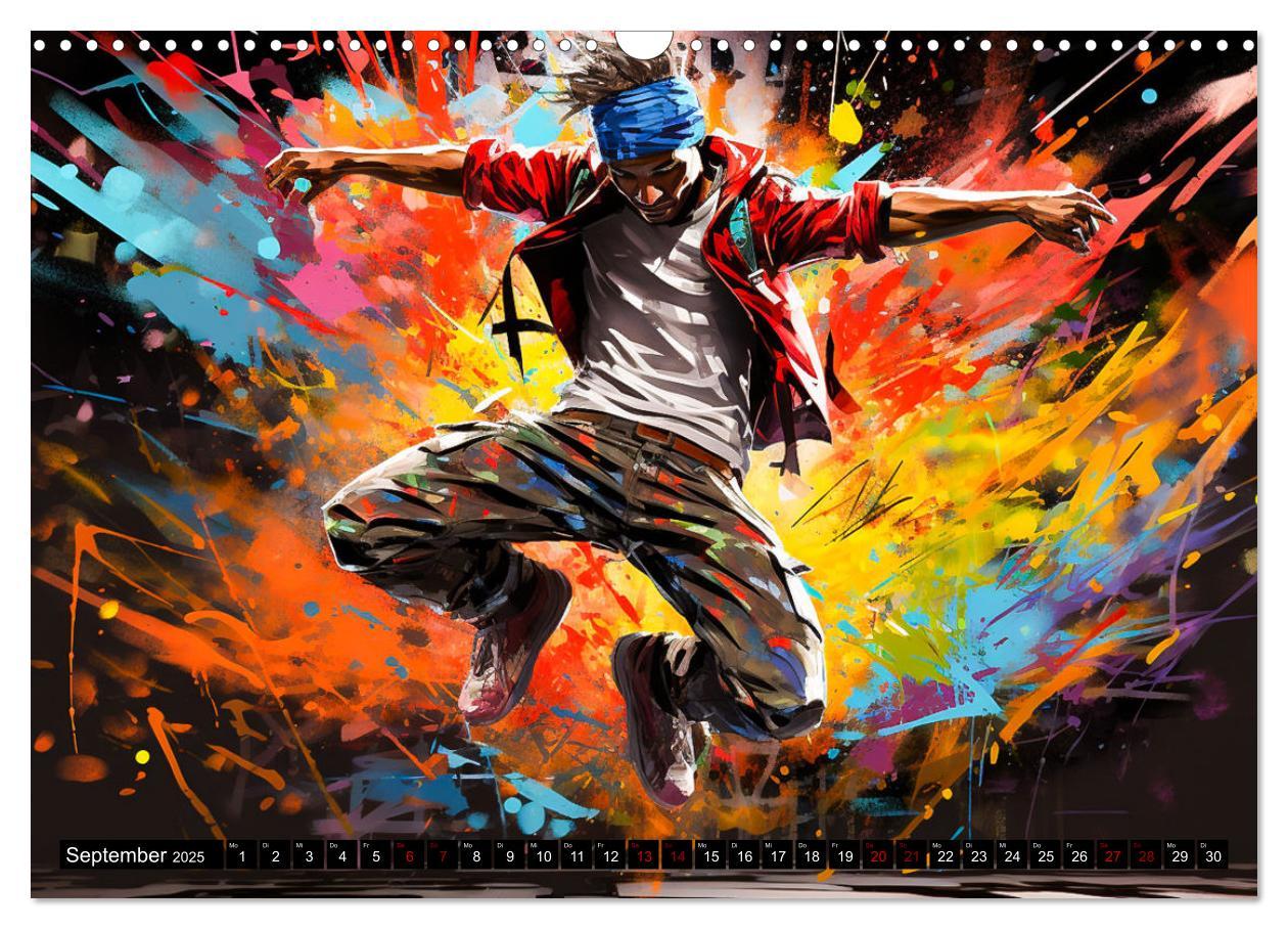 Bild: 9783383877179 | Color Dance Art (Wandkalender 2025 DIN A3 quer), CALVENDO...