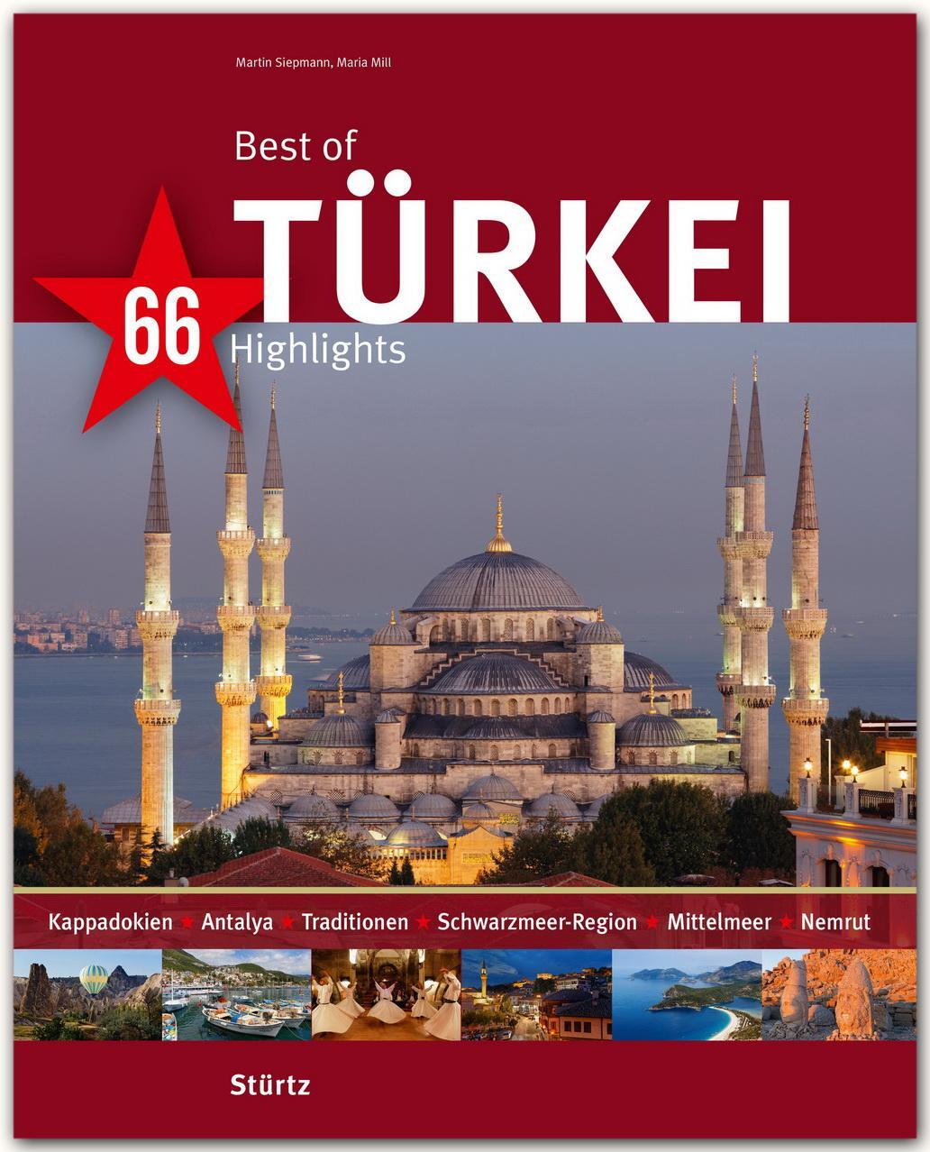 Cover: 9783800349159 | Best of Türkei - 66 Highlights | Maria Mill | Buch | Deutsch | 2016