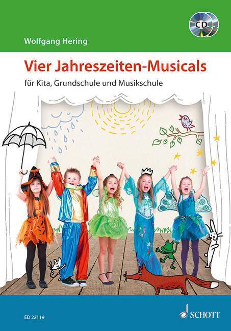 Cover: 9783795744847 | Vier Jahreszeiten-Musicals, m. 2 Audio-CDs | Wolfgang Hering | 2015