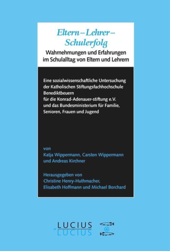 Cover: 9783828205772 | Eltern - Lehrer - Schulerfolg | Carsten Wippermann (u. a.) | Buch