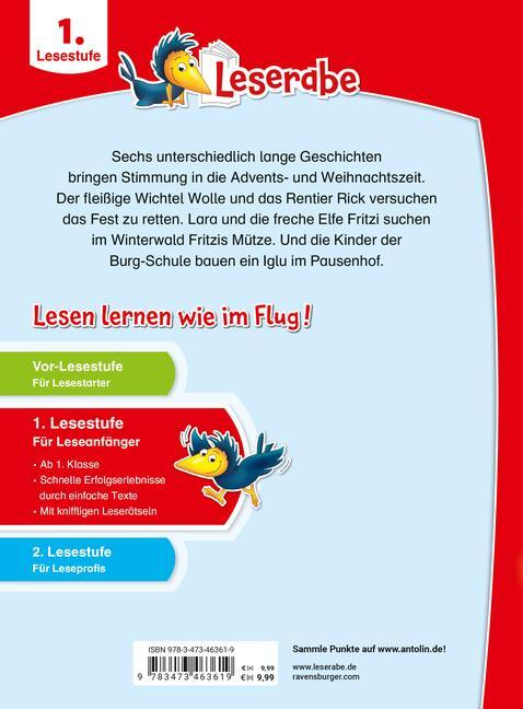 Bild: 9783473463619 | Zauberhafte Weihnachtsgeschichten für Erstleser - lesen lernen mit...