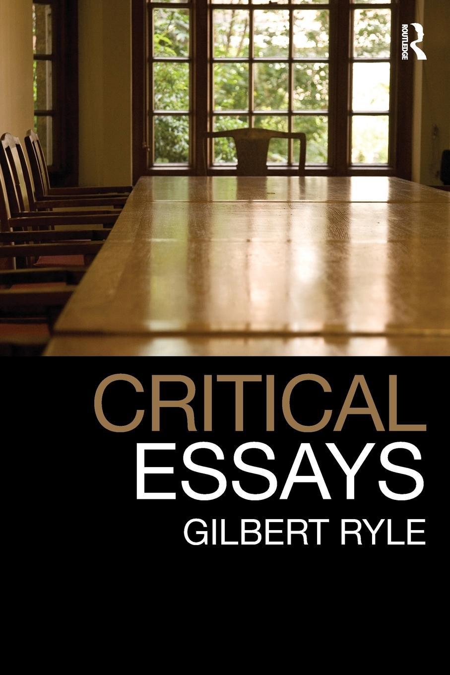 Cover: 9780415485487 | Critical Essays | Collected Papers Volume 1 | Gilbert Ryle | Buch