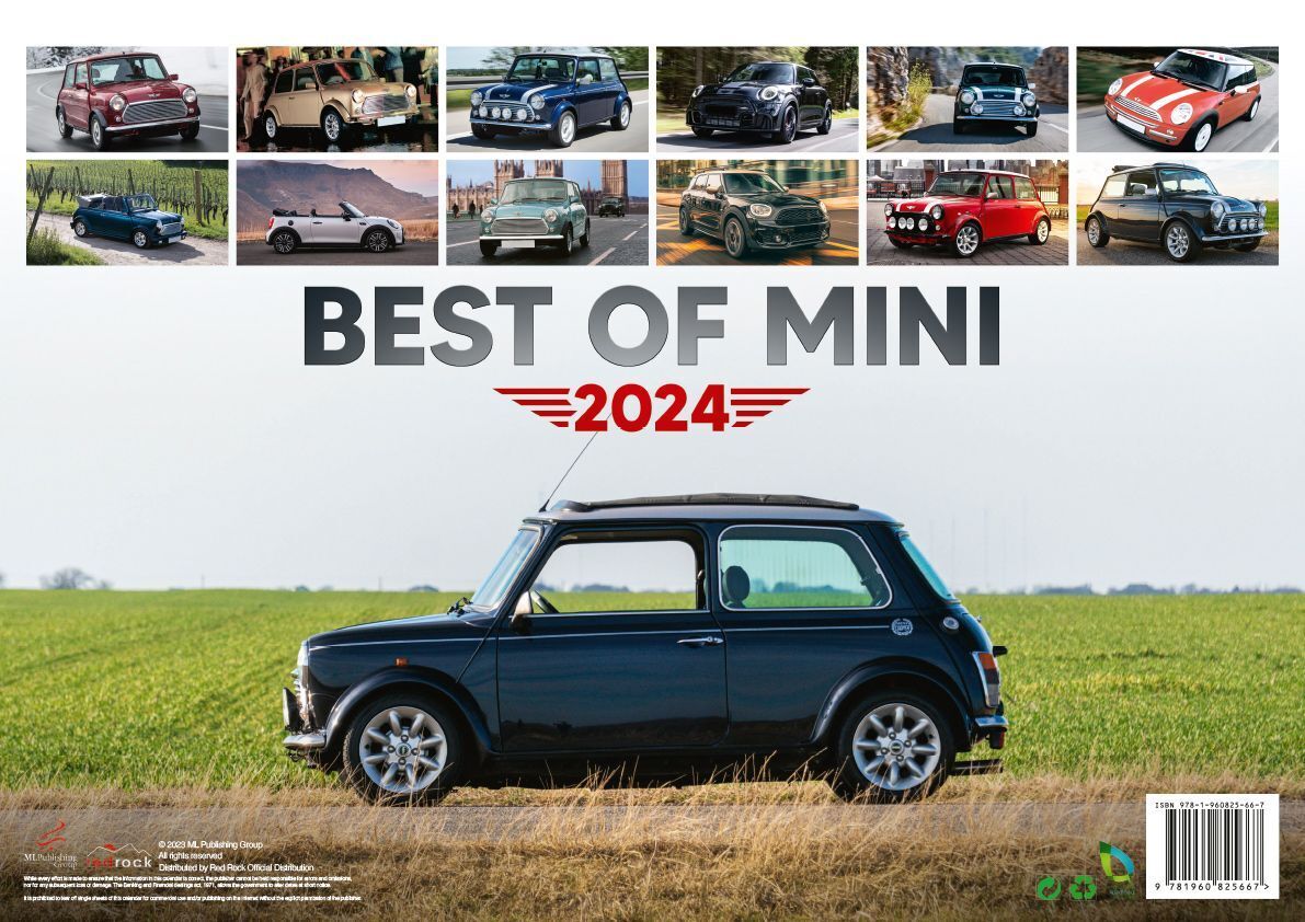 Bild: 9781960825667 | Best of Mini 2024 | Der Mini Cooper Kalender | Kalender | 14 S. | 2024