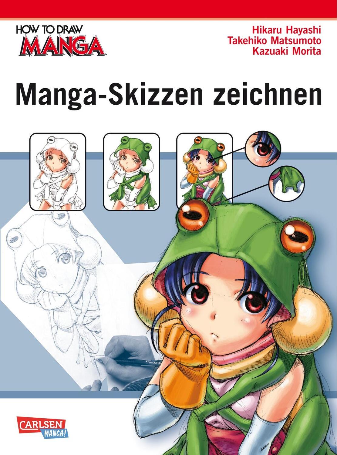 Cover: 9783551752420 | How To Draw Manga: Manga-Skizzen zeichnen | Hikaru Hayashi (u. a.)