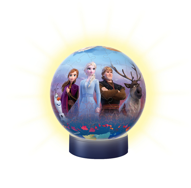 Bild: 4005556111411 | Ravensburger 3D Puzzle 11141 - Nachtlicht Puzzle-Ball Disney Frozen...