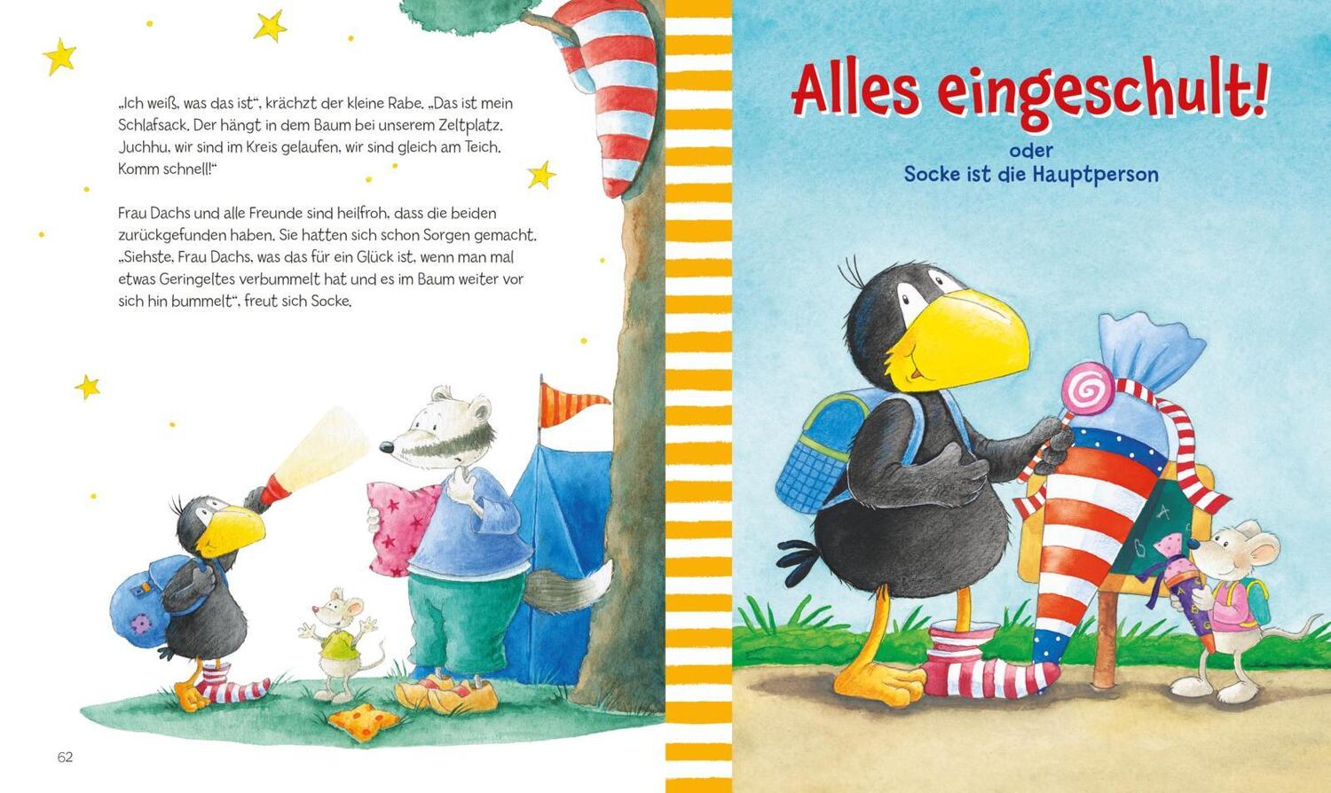 Bild: 9783480239689 | Der kleine Rabe Socke: Mit Socke durchs Jahr | Nele Moost | Buch