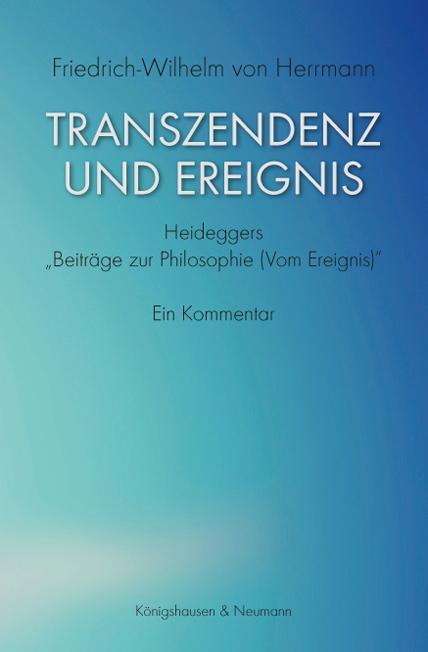 Cover: 9783826068539 | Transzendenz und Ereignis | Friedrich-Wilhelm von Herrmann | Buch