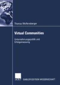 Cover: 9783824477470 | Virtual Communities | Unternehmungspolitik und Erfolgsmessung | Buch