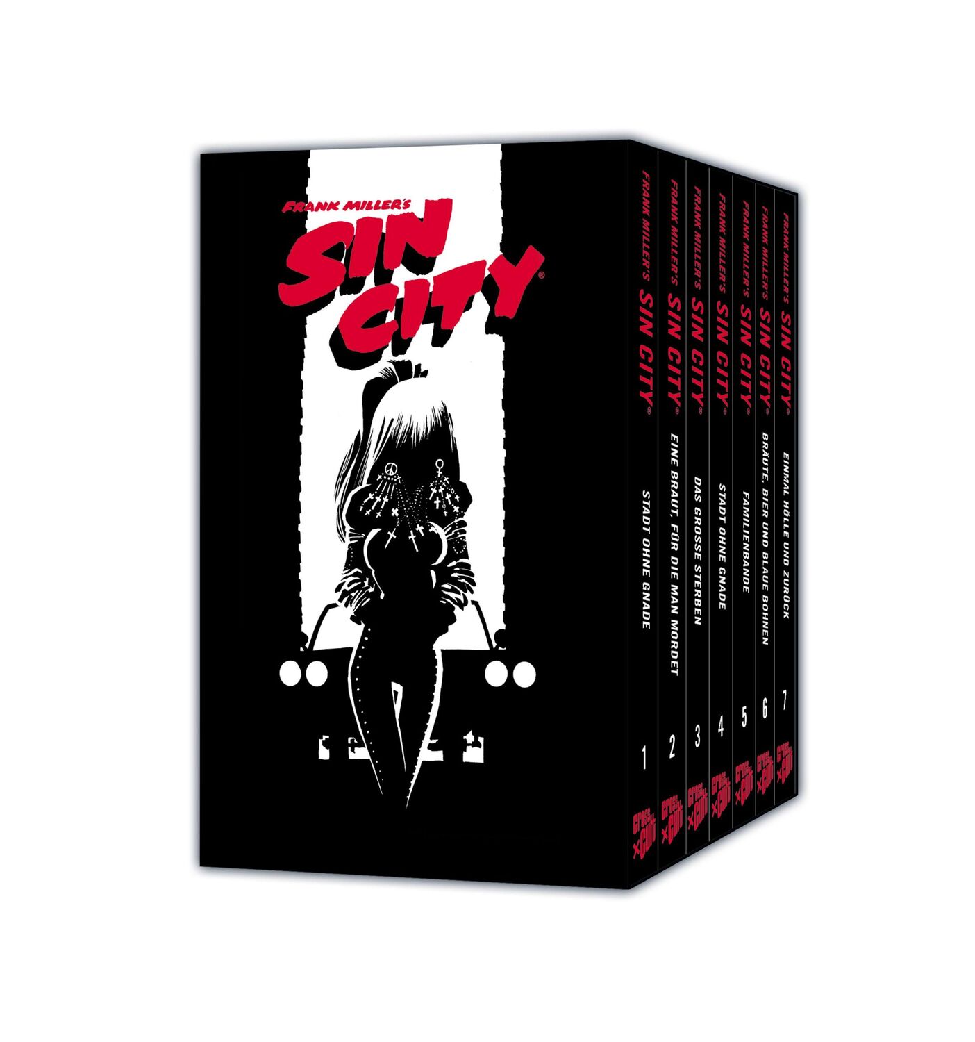 Cover: 9783986663896 | Sin City - Black Edition: Sammelschuber | Frank Miller | Buch | 2024