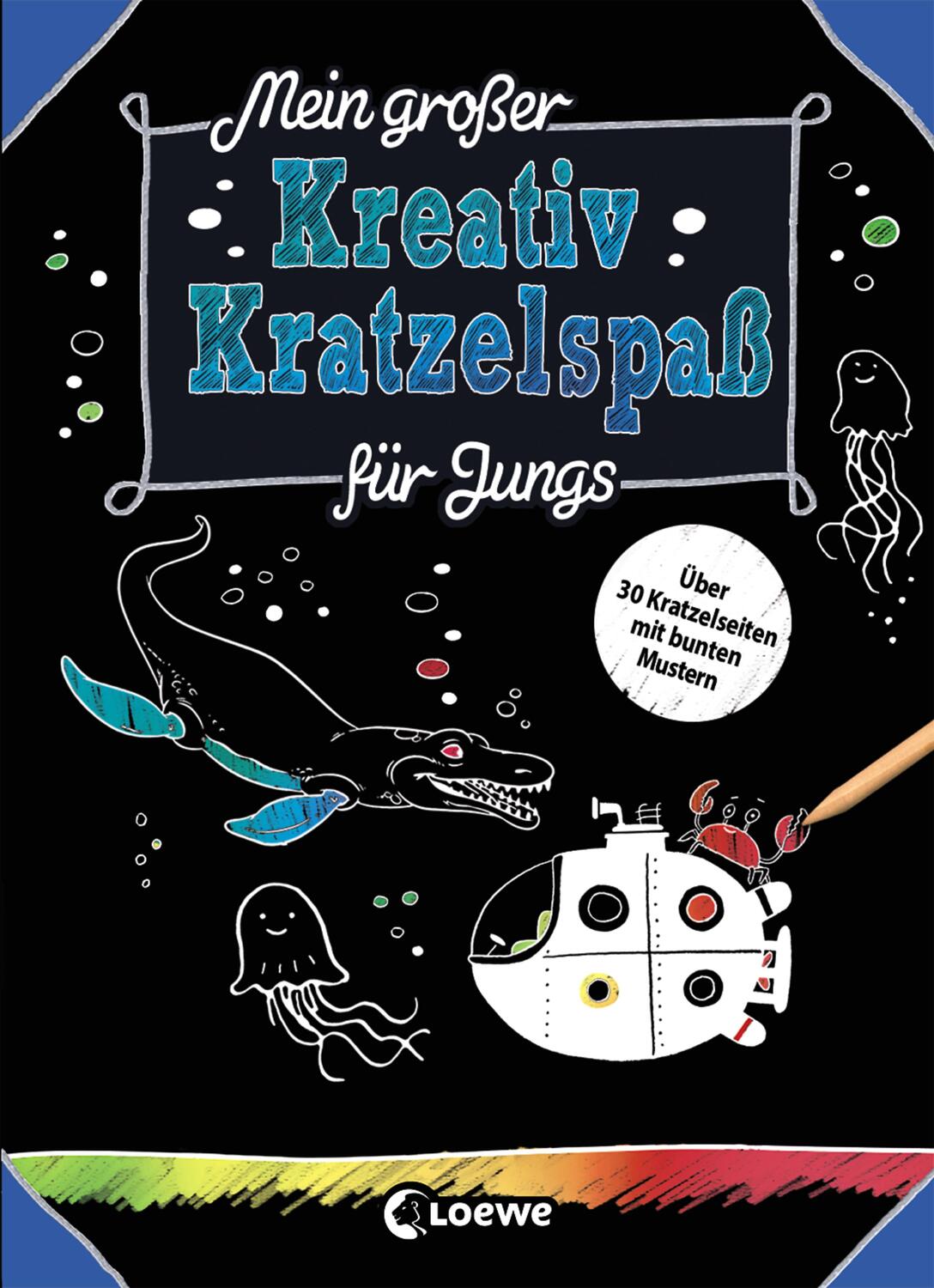 Cover: 9783743200708 | Mein großer Kreativ-Kratzelspaß: Für Jungs | Taschenbuch | Deutsch
