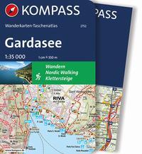 Cover: 9783990441640 | KOMPASS Wanderkarten-Taschenatlas Gardasee 1:35.000 | GmbH | Buch