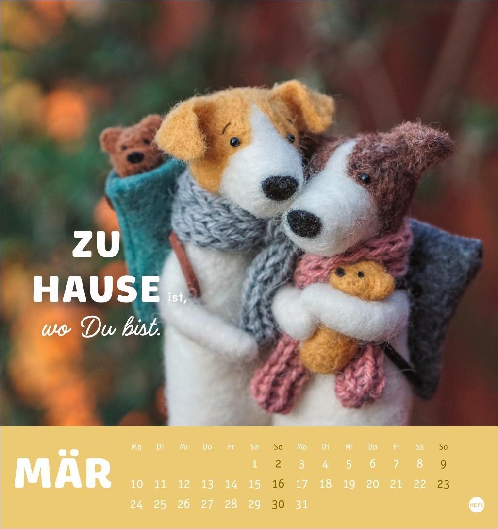 Bild: 9783756408559 | Woodlanders: Für immer Freunde Postkartenkalender 2025 | Kalender