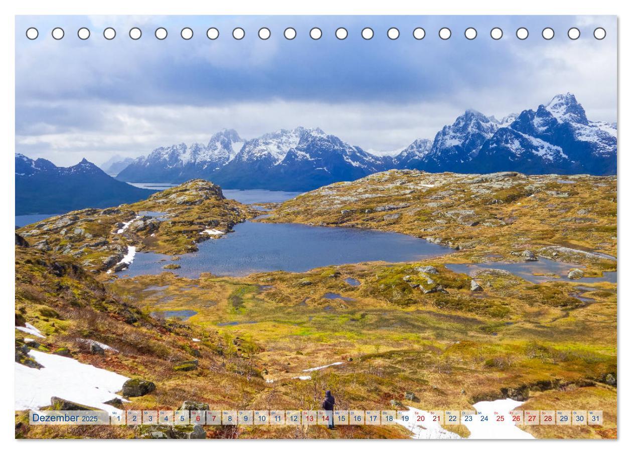 Bild: 9783435411887 | Die Lofoten - Eine Bilder-Reise (Tischkalender 2025 DIN A5 quer),...