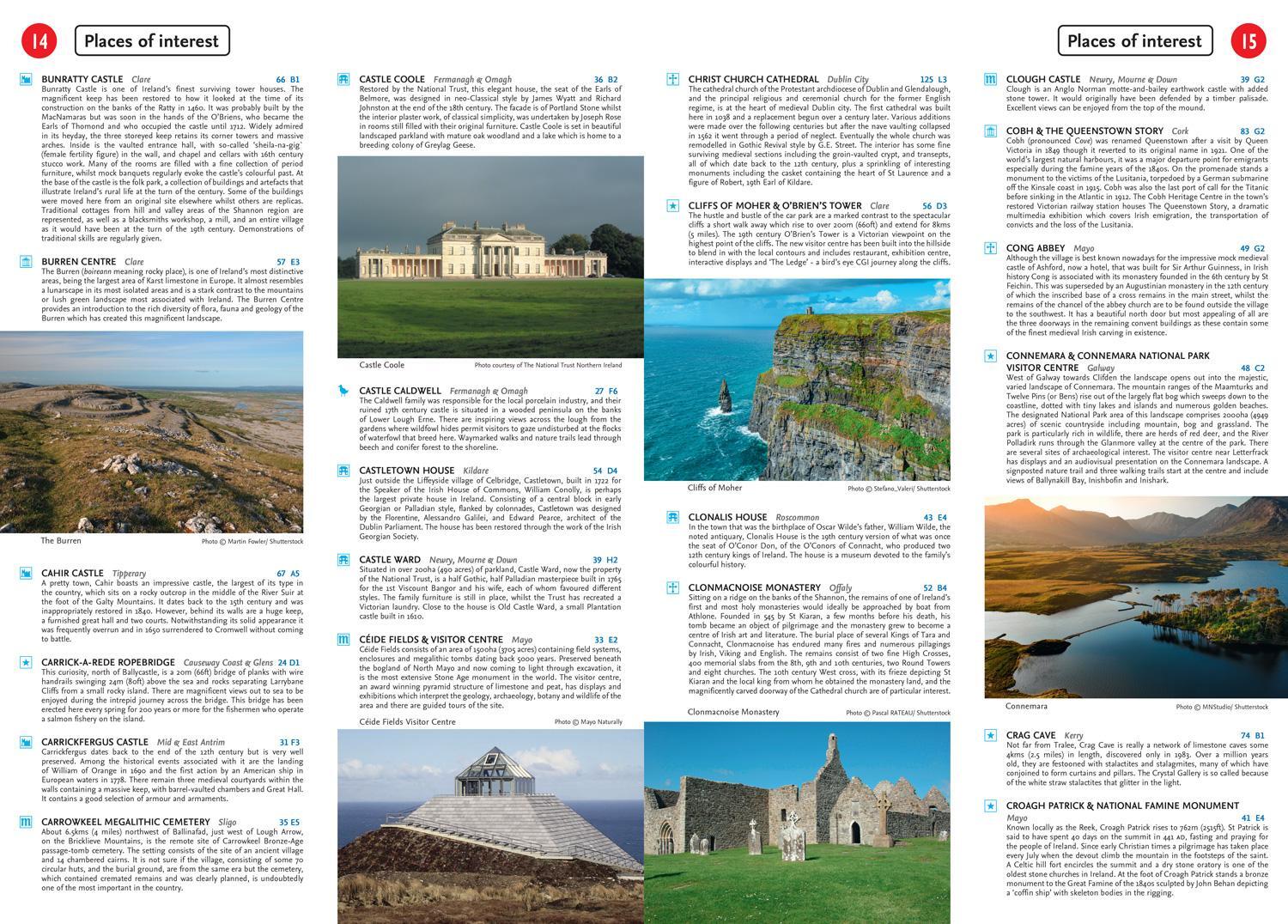 Bild: 9780008412814 | Comprehensive Road Atlas Ireland | Collins Maps | Taschenbuch | 2023