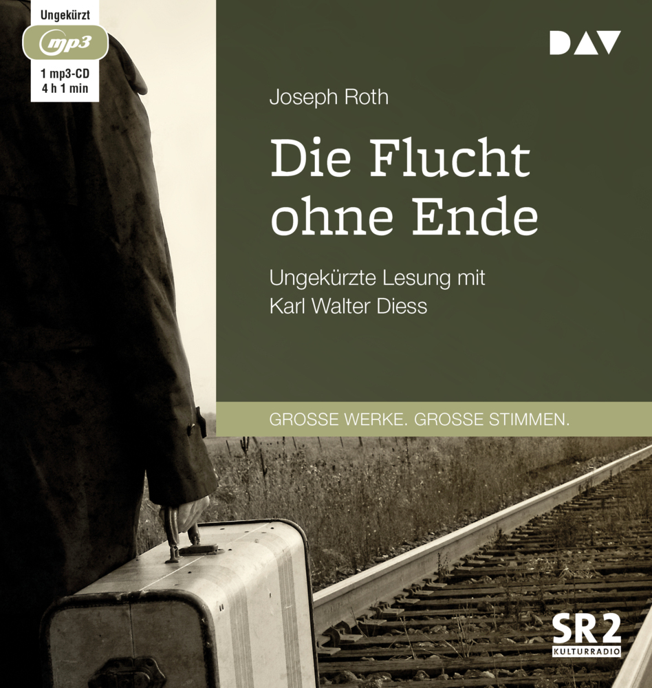 Cover: 9783742404459 | Die Flucht ohne Ende, 1 Audio-CD, 1 MP3 | Joseph Roth | Audio-CD