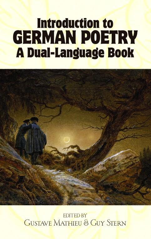 Cover: 9780486267135 | Introduction to German Poetry | A Dual-Language Book | Gustave Mathieu