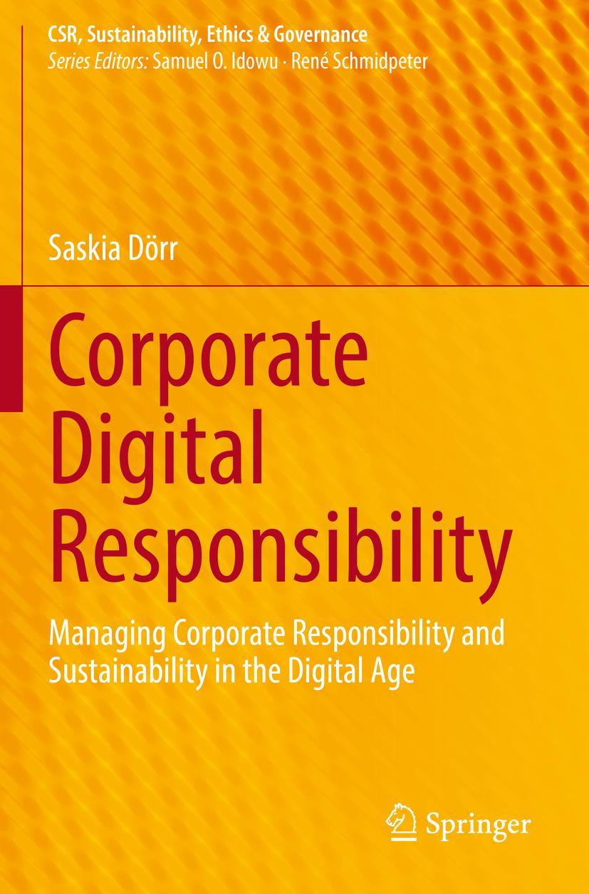 Cover: 9783662638552 | Corporate Digital Responsibility | Saskia Dörr | Taschenbuch | xxiv