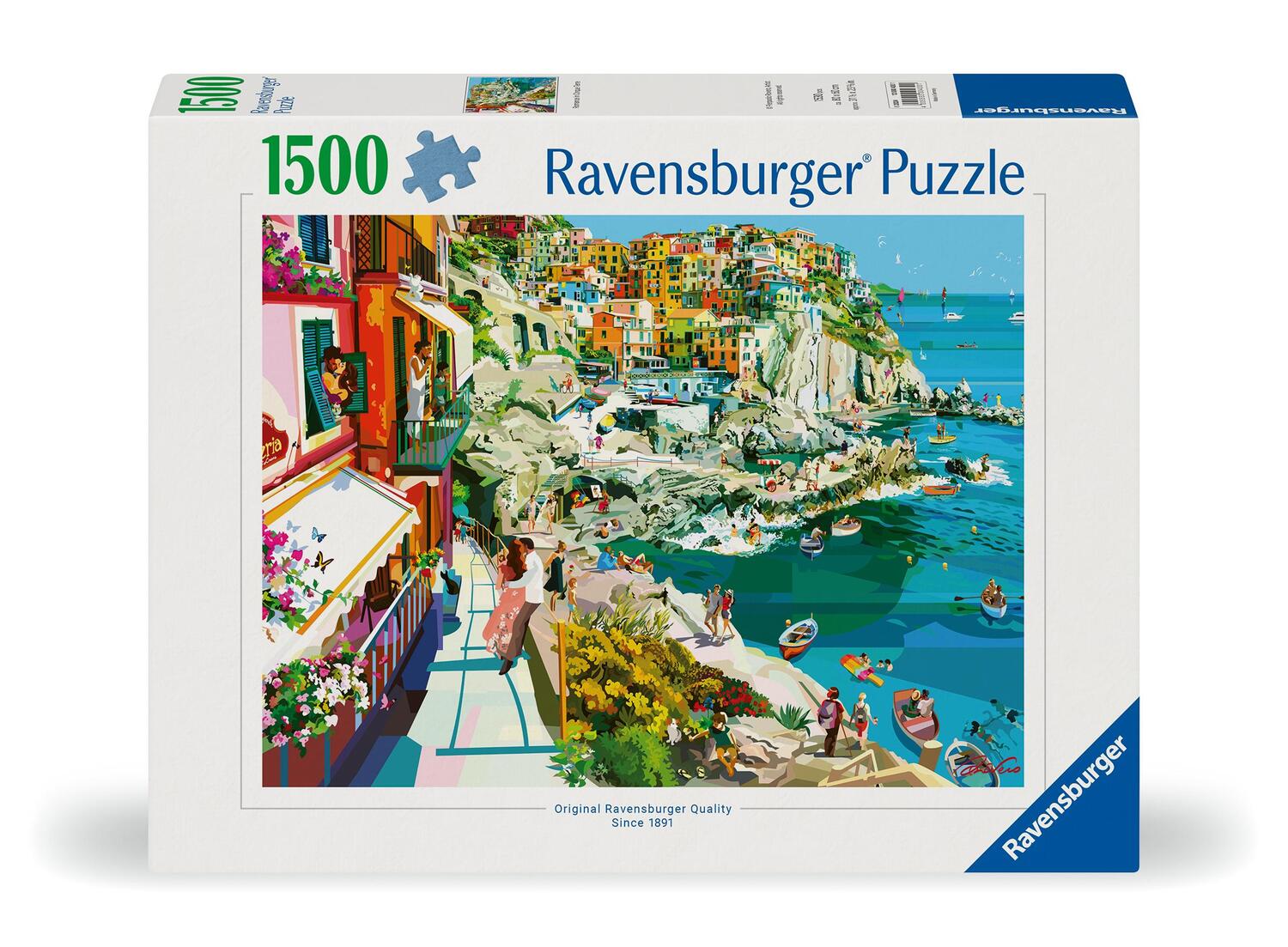 Cover: 4005555004301 | Ravensburger Puzzle 12000430 Verliebt in Cinque Terre 1500 Teile...