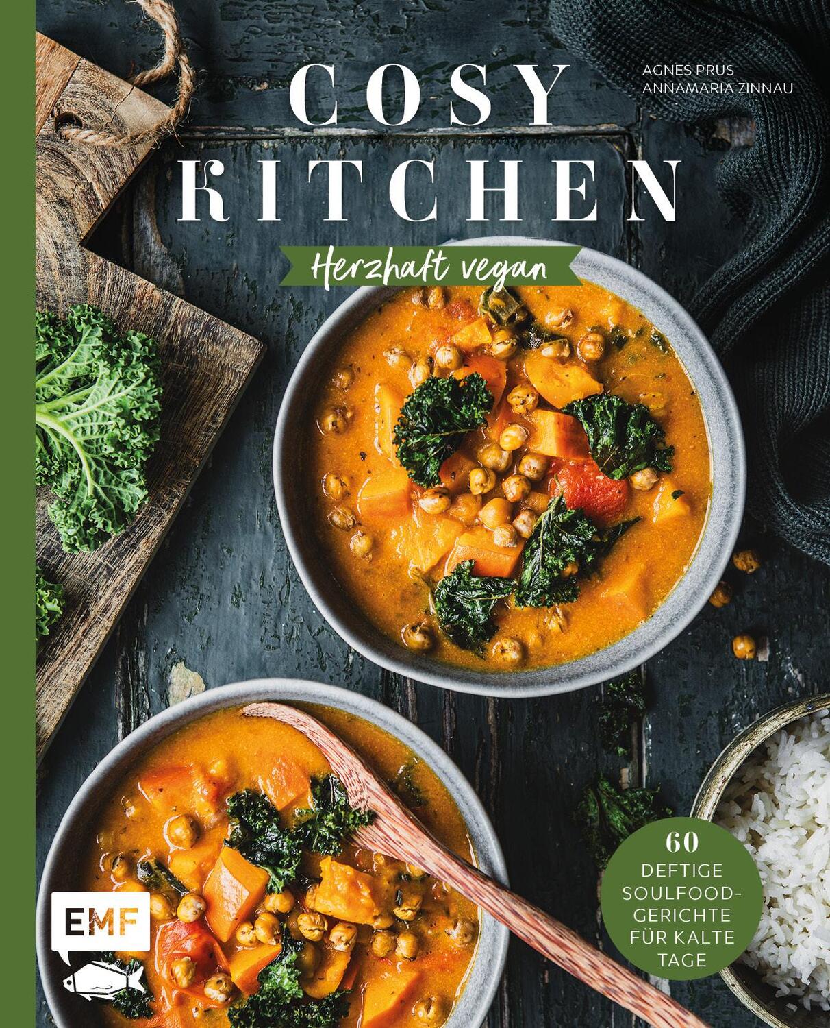 Cover: 9783745921212 | Cosy Kitchen - Herzhaft vegan | Annamaria Zinnau (u. a.) | Buch | 2024