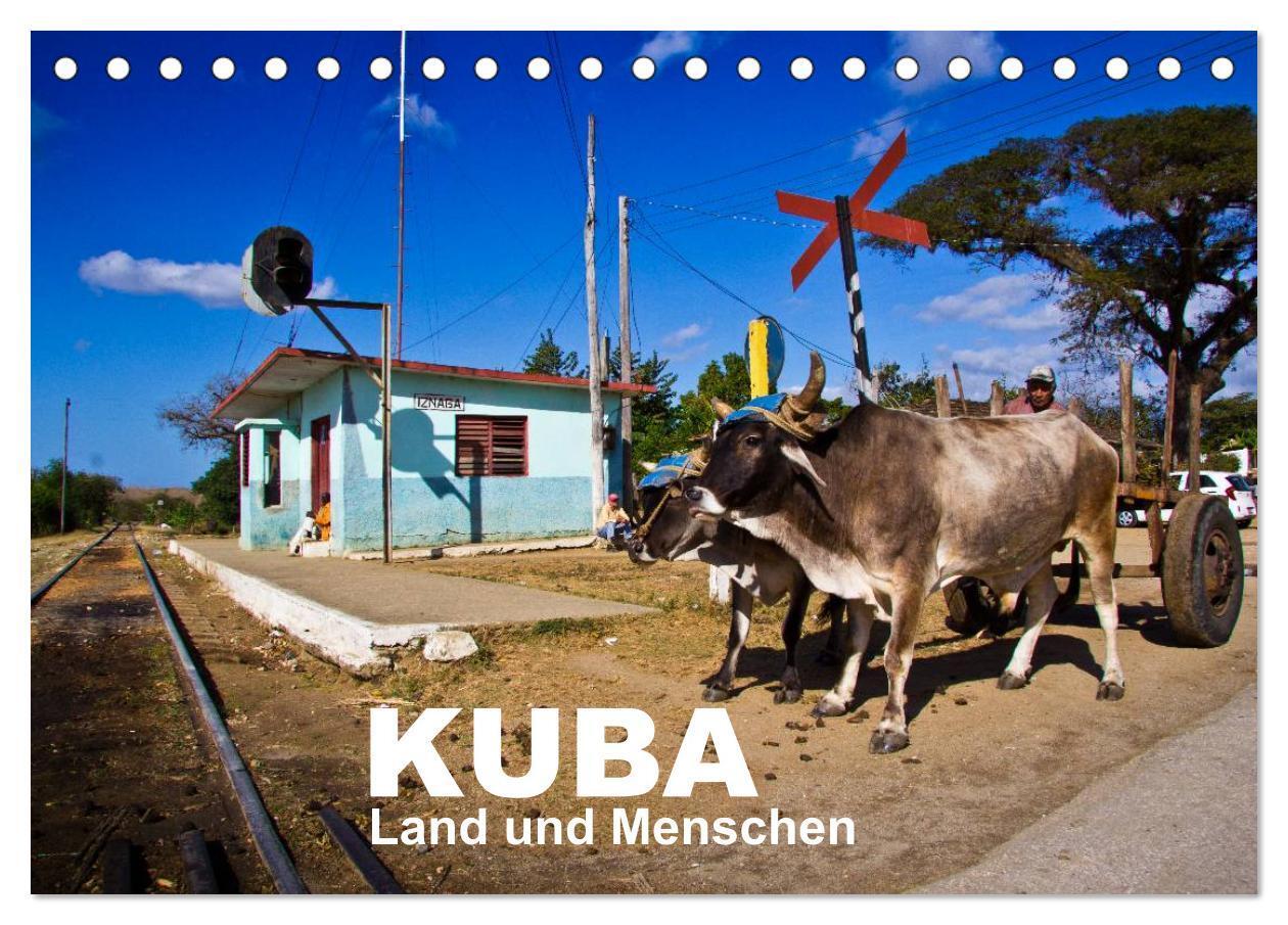 Cover: 9783383518096 | KUBA - Land und Menschen (Tischkalender 2024 DIN A5 quer), CALVENDO...