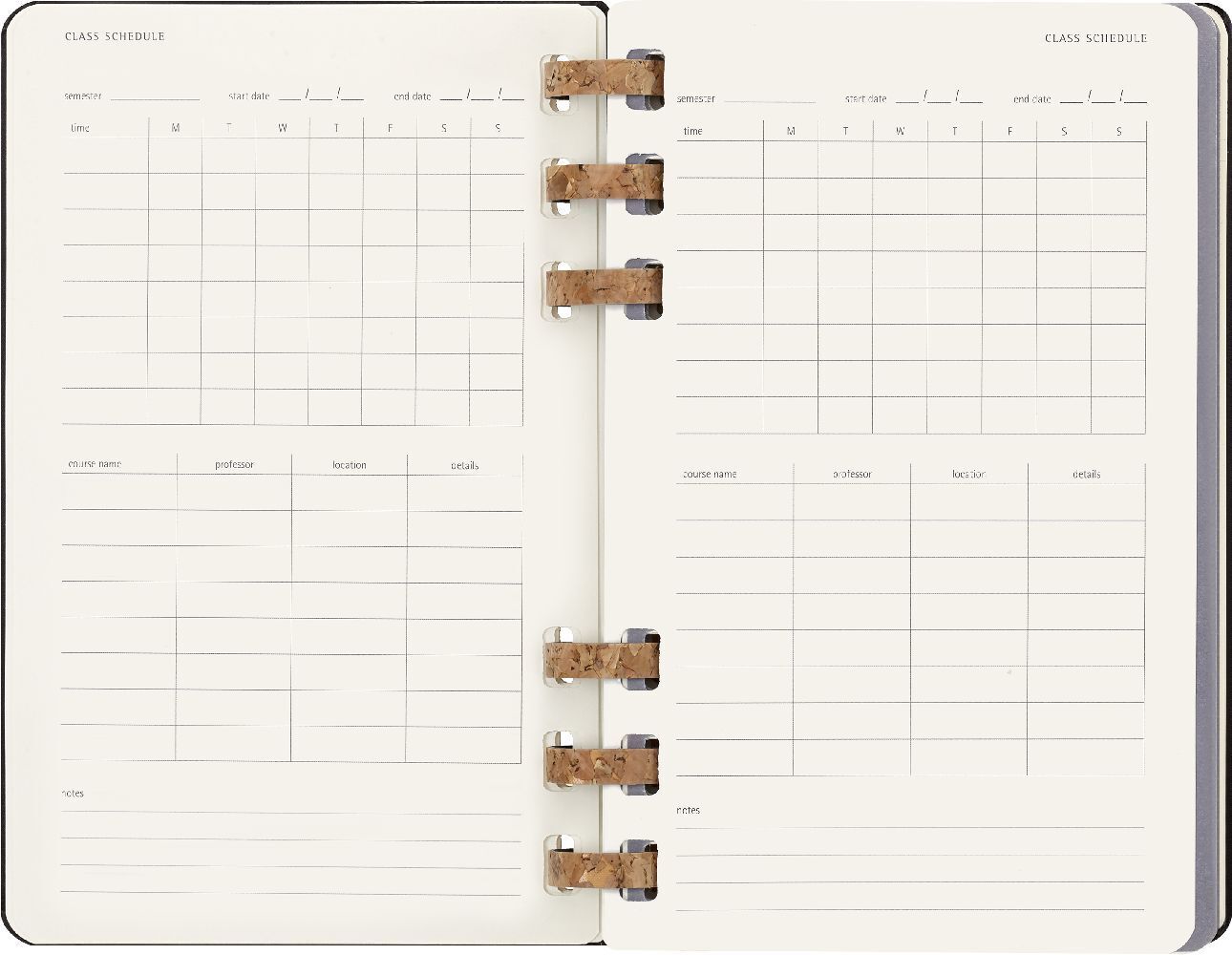 Bild: 8056598858075 | Moleskine 12 Monats Studienplaner mit Spiralbindung 2023/2024,...