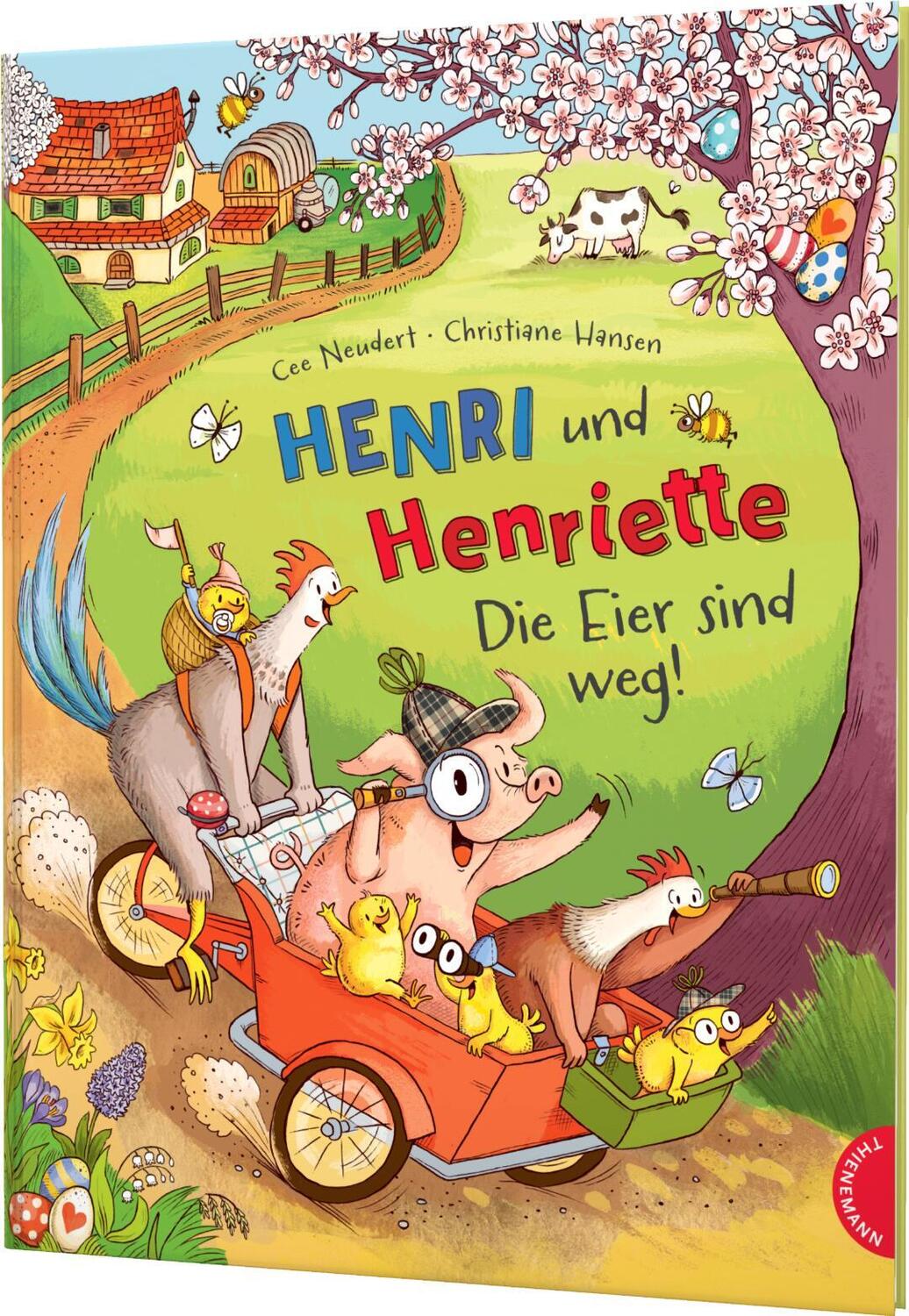 Cover: 9783522460224 | Henri und Henriette 4: Die Eier sind weg! | Cee Neudert | Buch | 32 S.