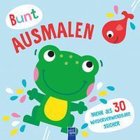 Cover: 9789464225693 | Bunt ausmalen (Cover blau / Frosch) | Taschenbuch | Deutsch | 2022