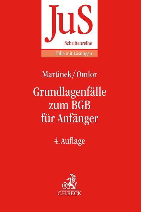 Cover: 9783406772023 | Grundlagenfälle zum BGB für Anfänger | Die Wilhelm-Busch-Fälle | Buch