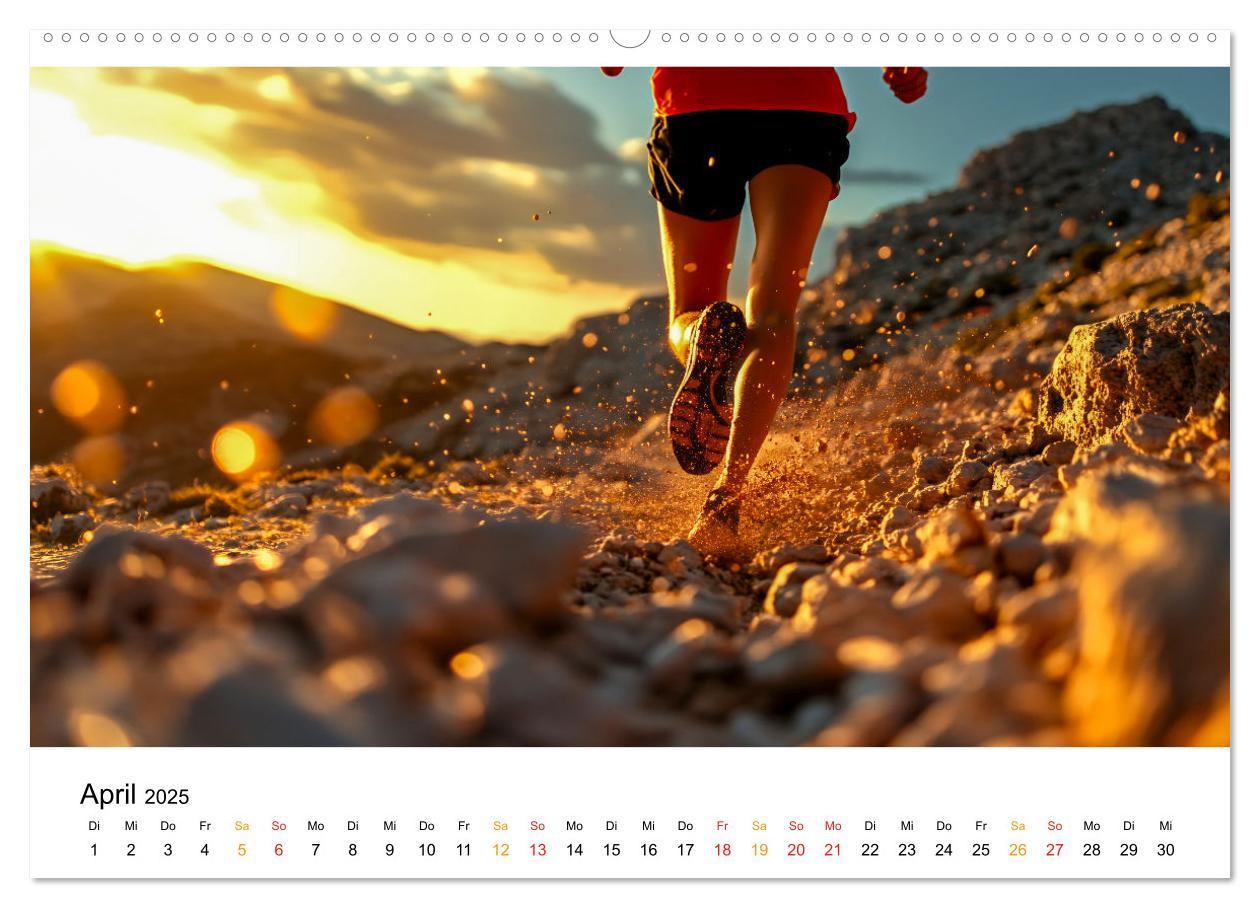 Bild: 9783457234693 | Trailrunning Power (Wandkalender 2025 DIN A2 quer), CALVENDO...