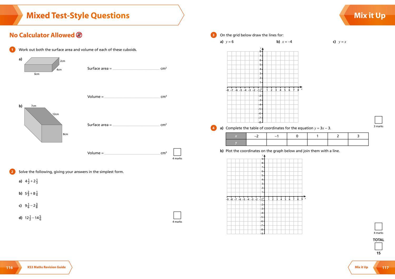 Bild: 9780007562763 | KS3 Maths Foundation Level Revision Guide | Ideal for Years 7, 8 and 9