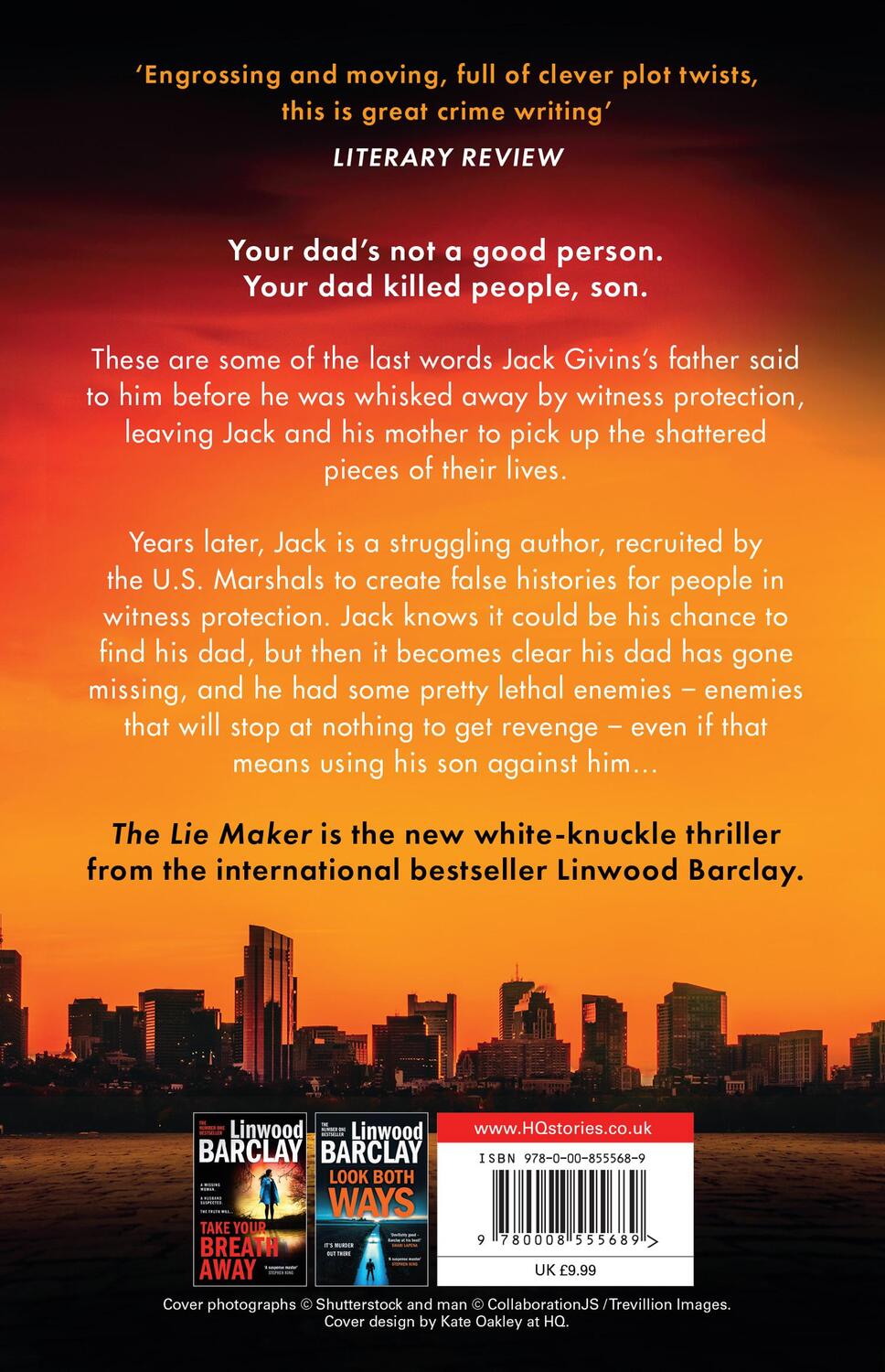 Rückseite: 9780008555689 | The Lie Maker | Linwood Barclay | Taschenbuch | Englisch | 2024